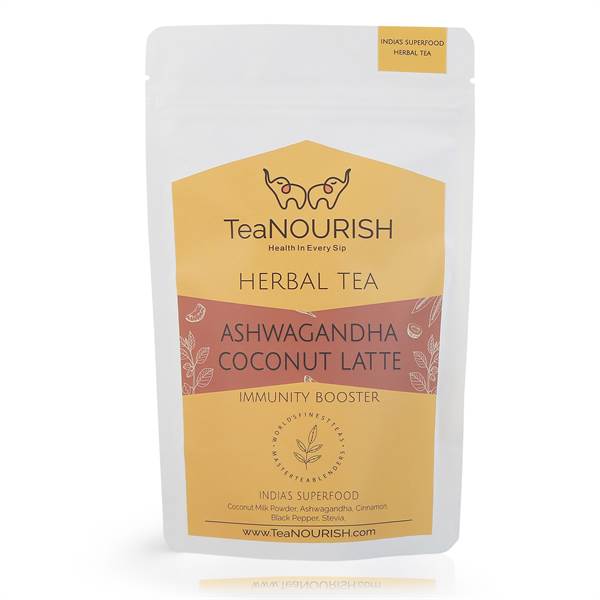 Teanourish Ashwagandha Coconut Latte Herbal Tea